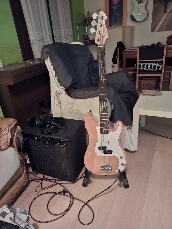 Gracias por los saludos. Soy pez en esto de las redes.<br />Gustos musicales variados, pero sobre todo blues, rock y punk.<br />Y estoy por comprarme un Yamaha TRBX 174 para mejorar un poco lo que ya tengo.<br />Llevo 3 meses. Y me encanta.